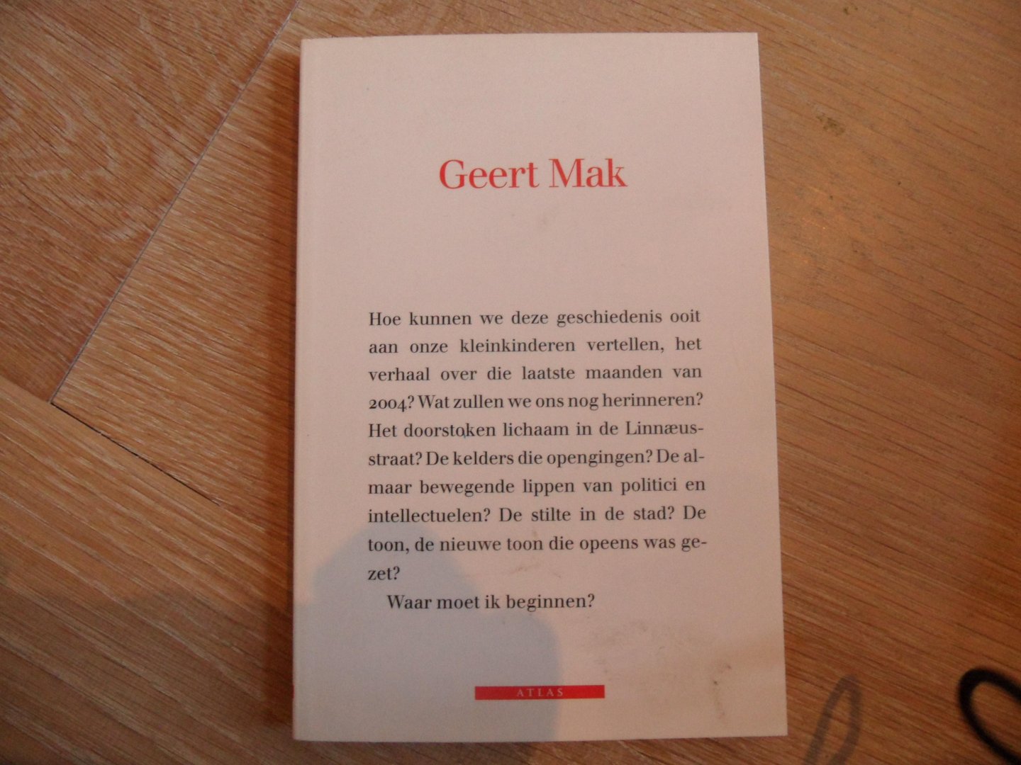 Mak, Geert - Gedoemd tot kwetsbaarheid