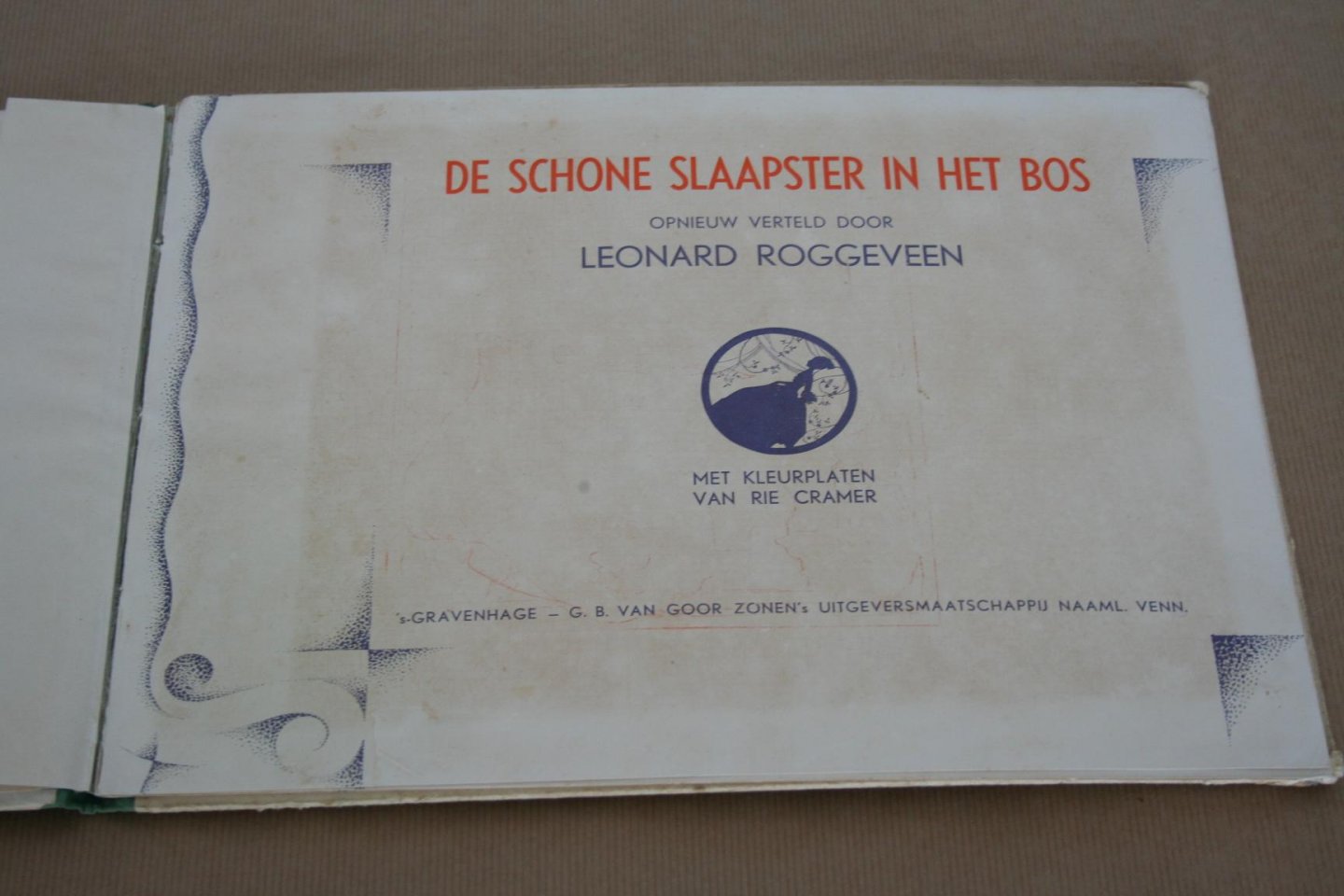 Leonard Roggeveen & Rie Cramer - De Schone Slaapster in het Bos