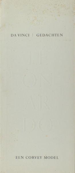 Vinci, Leonardo Da. - Gedachten.