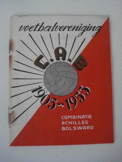 C.A.B Bolsward - Voetbalvereniging C.A.B Combinatie Achilles Bolsward 1905-1955