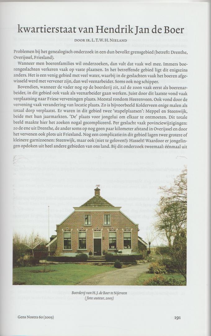 - Genealogie, Steenwijk