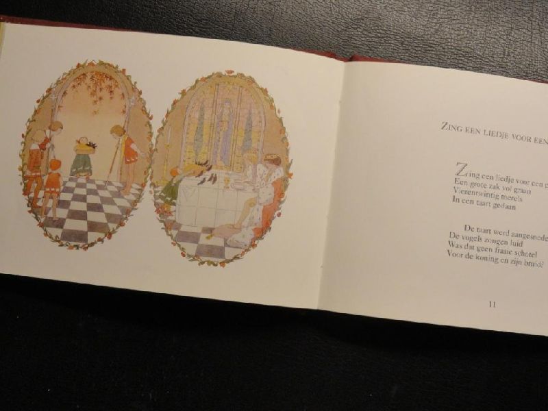 Verbeek, Doreen en Bart (ed) - Ons kleine rode rijmboek - met illustraties van Henriëtte Willebeek Le Mair