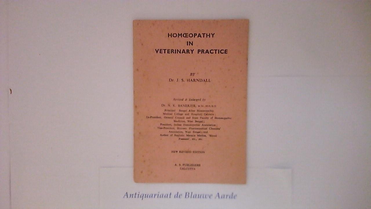 Harndall, J.S. - Homoeopathy in veterinary practice