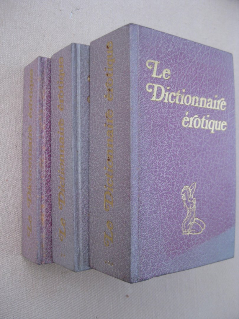 Lo Duca, J.M. (ed.) - Nouveau dictionnaire de sexologie (sexologia-lexikon). Tme I, II et III.