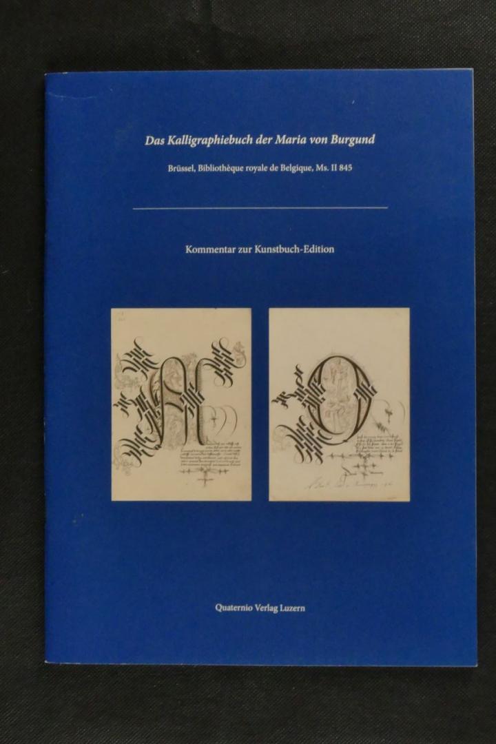 König, Eberhard - Das Kalligraphiebuch der Maria von Burgund, Kommentar zur Kunstbuch-Edition (5 foto's)