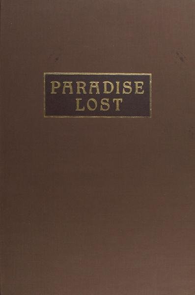 Milton, John & Victor Stuyvaert (illustraties). - Dertien gewassen tekeningen voor Paradise Lost (fragmenten) van John Milton.