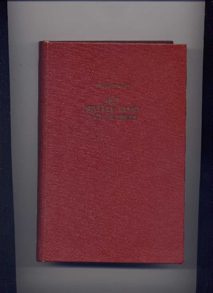KAHN, DR. FRITZ & PROF. DR A.H.M.J. VAN ROOY - Het sexuele leven van de mens - voor Nederland bewerkt, vertaald en van een inleiding voorzien door L. Heijermans