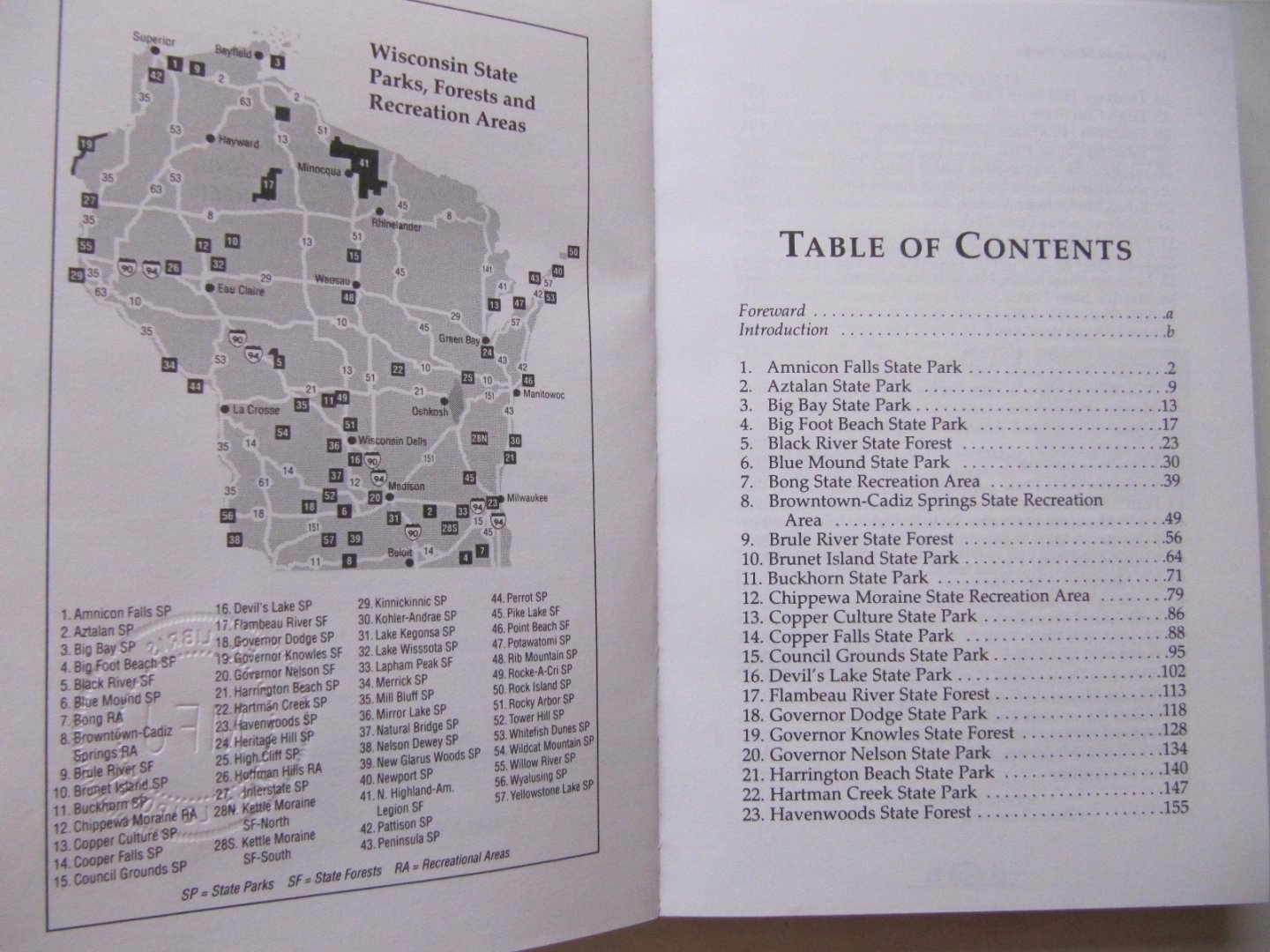 Bailey, Bill - Wisconsin State Parks / A Complete Recreation Guide