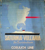 Cosulich Line - Brochure Saturnia-Vulcania