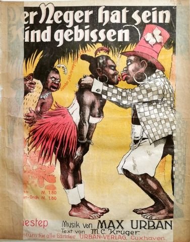 Urban, Max: - Der Neger hat sein Kind gebissen. Onestep. Text von M.C. Krüger