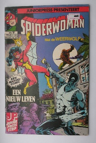 STERN, ROBERT (RED.), - De mysterieuze Spiderwoman; Een nieuw leven.