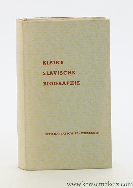 Slavisches Seminars der Universität München: - Kleine slavische Biographie.