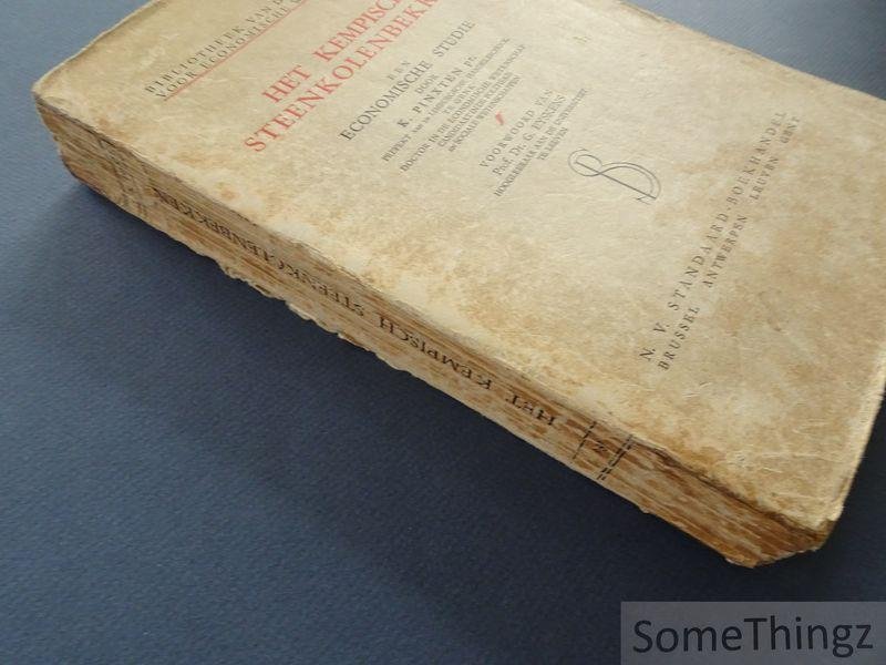 Pinxten, Karel. - Het Kempisch steenkolenbekken.