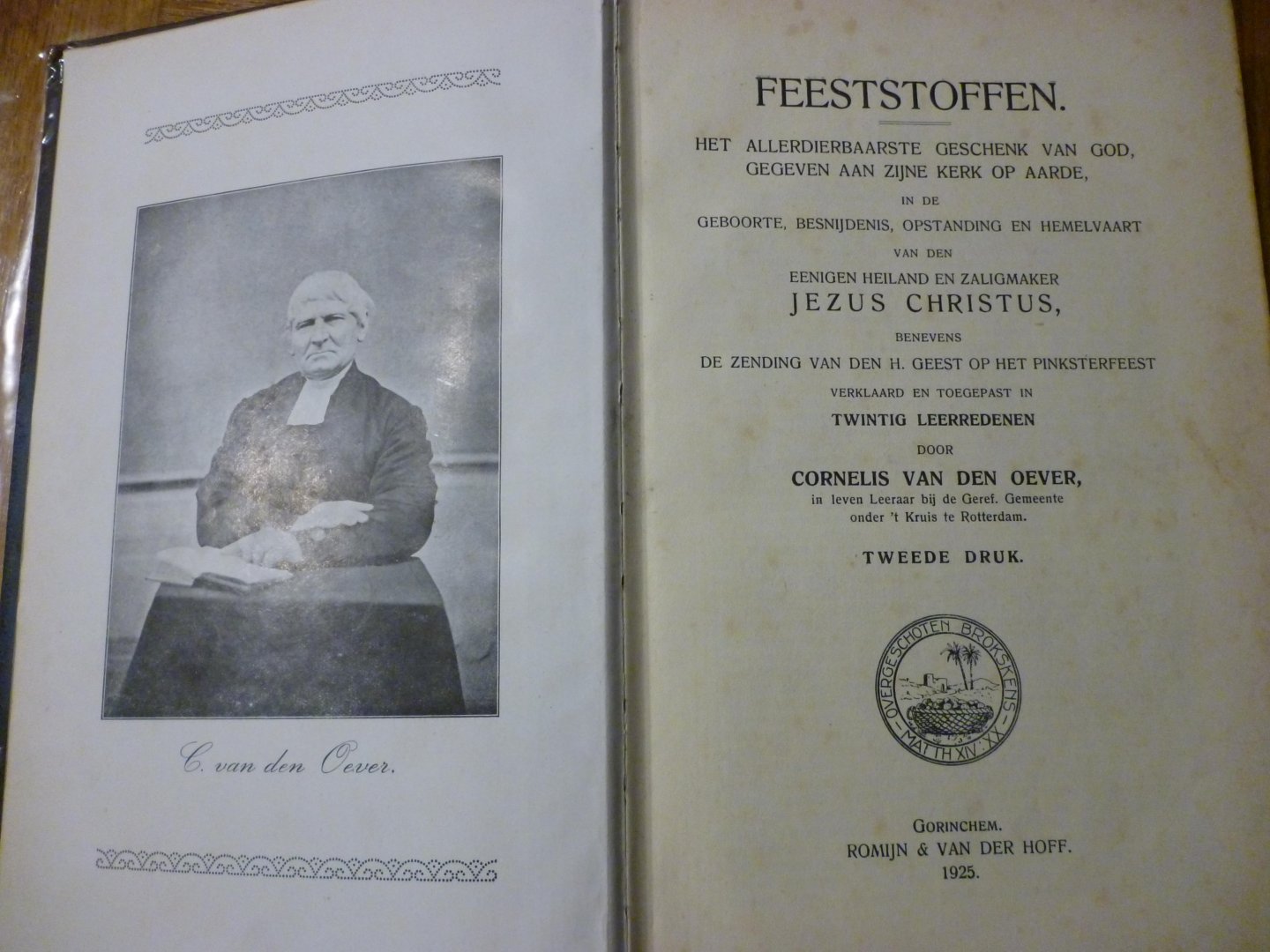 oever van den cornelis - feeststoffen