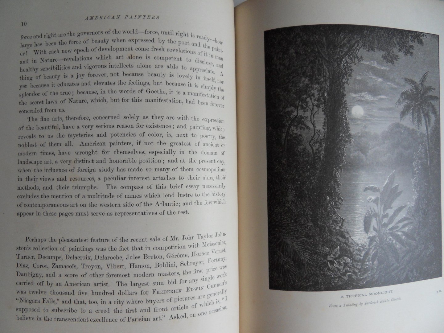 Sheldon, G.W. - American Painters. - With Eighty-Three Examples of their Work engraved on Wood.