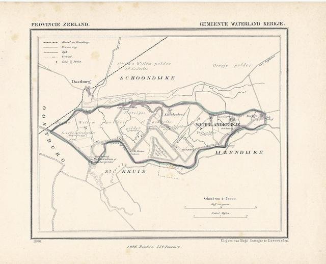 KUYPER, J. - Gemeente Waterland Kerkje [Waterlandkerkje].