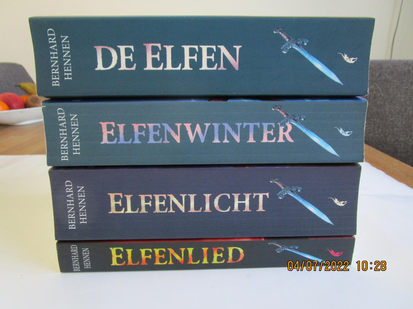 Hennen, Bernhard - ELFEN KOMPLEET;  De Elfen; Elfenwinter; Elfenlicht; Elfenlied;