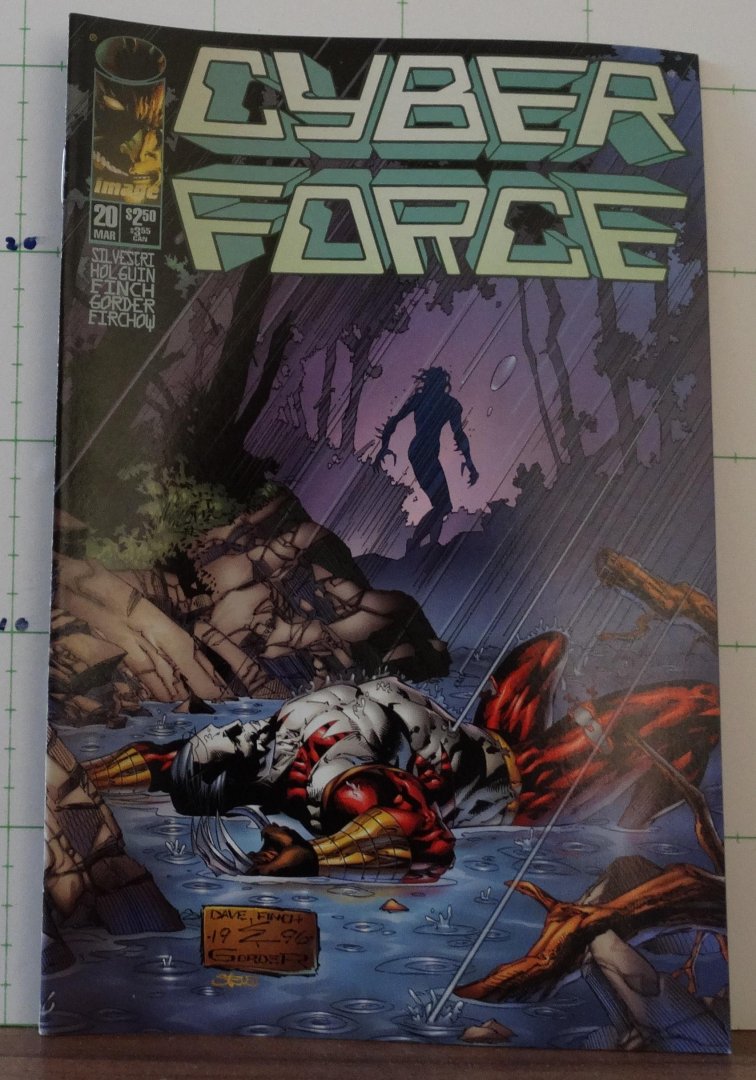 Finch, David - Silvestri, Marc - Holguin, Brian - Gorder, Jason - Cyberforce, 20 mar