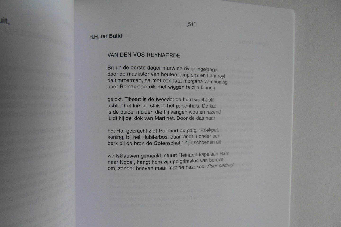 Maesschalck, Yvan de; Daele, Rik van, e.a. (redactie). - Vossentaal. [ Genummerd ex. 174 / 300 ].