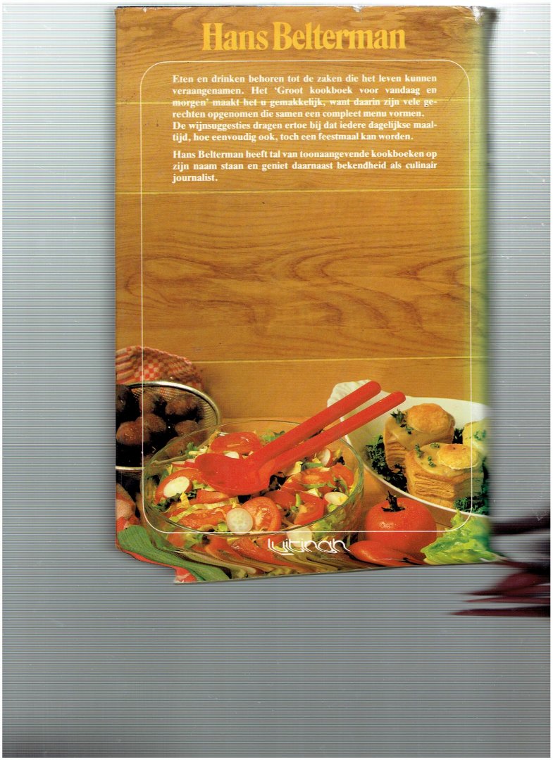 Belterman - Groot menu kookboek / druk 1