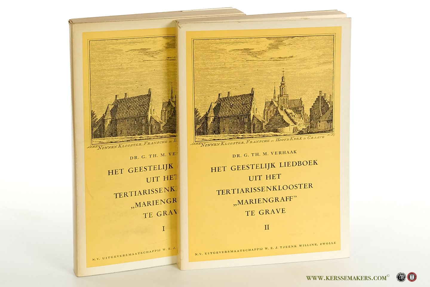 Verhaak, G. Th. M. - Het geestelijk liedboek uit het Tertiarissenklooster 'Mariengraff' te Grave (2 delen).