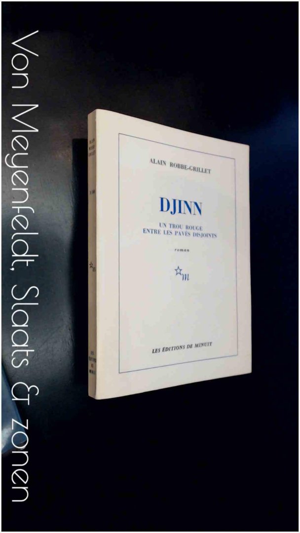 Robbe-Grillet, Alain - Djinn - Un trou rouge entre les paves disjoints