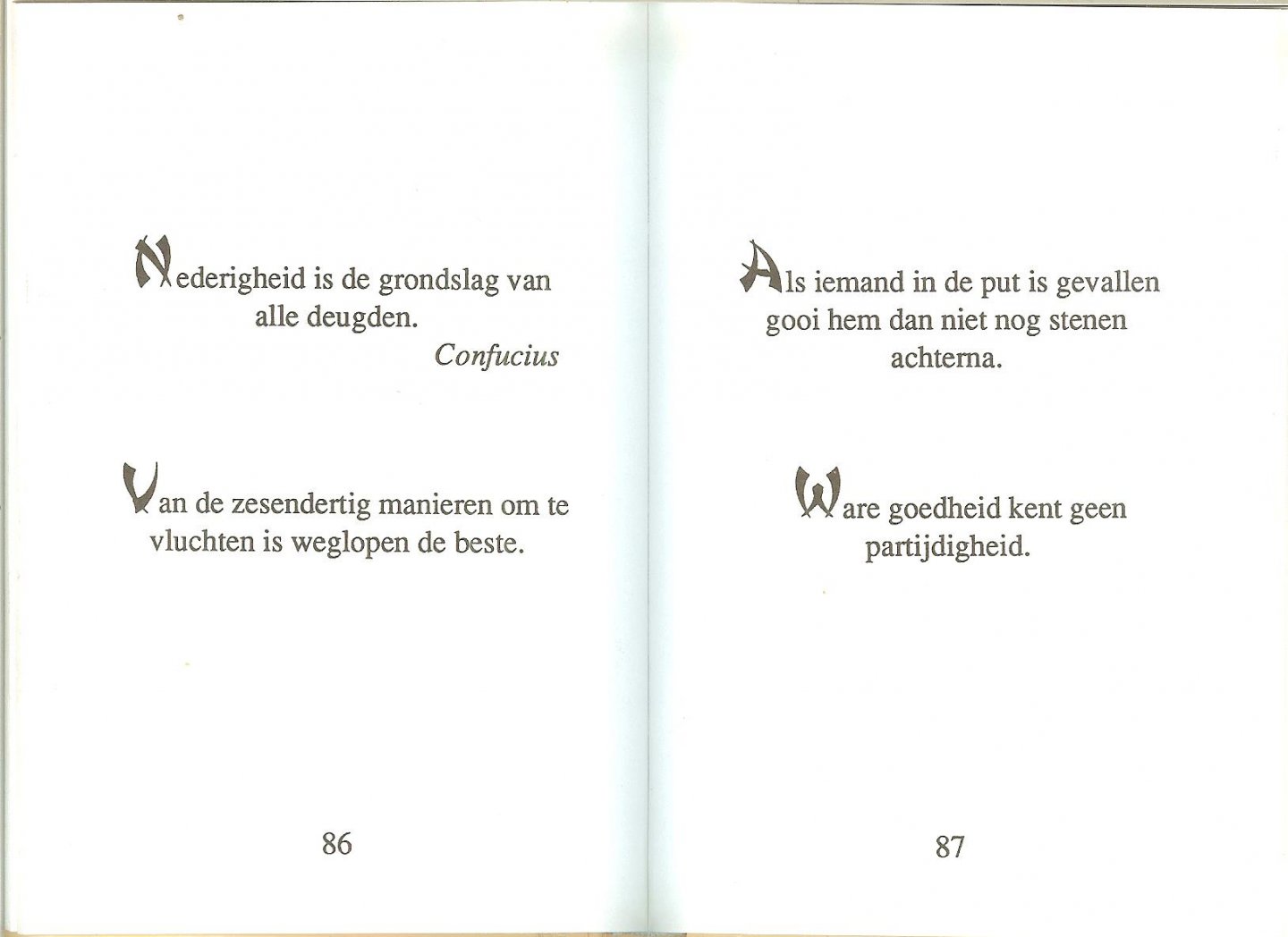 Beekman, Greetje en  Verzameld door:  Ingrid Stork - Oosterse wijsheden met knip-kunststukjes van Greetje Beekman