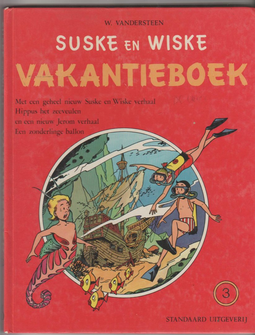 Vandersteen,Willy - Suske en Wiske vakantieboek 3
