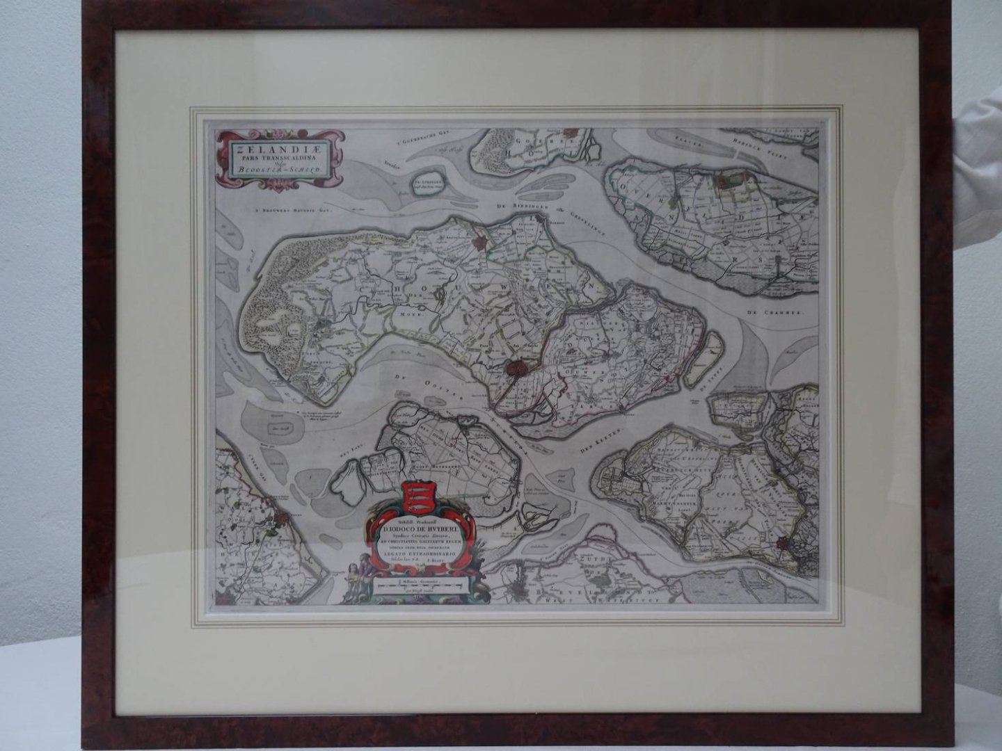 Schouwen-Duiveland. - Zelandiae Pars Transscaldina vulgo Beooster-Scheld.