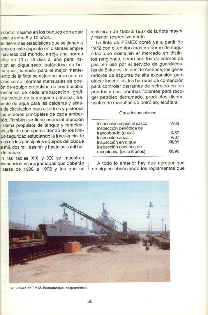 Lic Miguel de la Madrid Hurtado - Transporte maritimo y administracion portuaria en Petroleos mexicanos