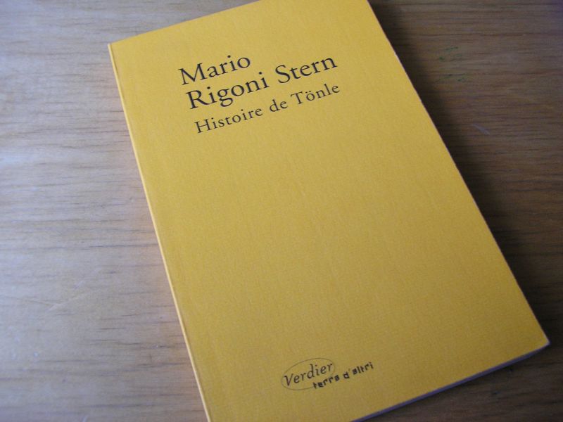 Stern, Mario Rigoni - Histoire de Tonle