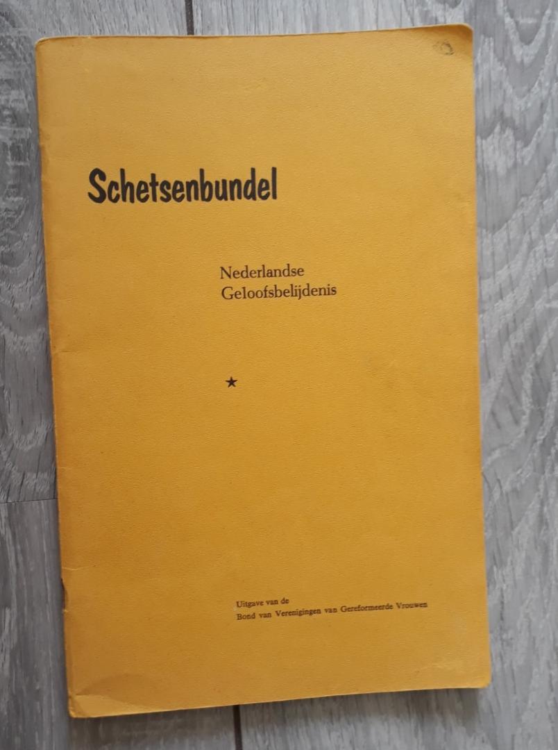  - Schetsenbundel / Nederlandse Geloofsbelijdenis