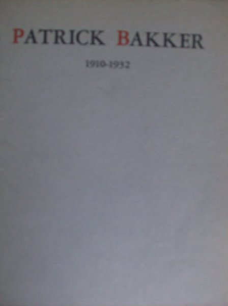 Hennus, .M.F. - Patrick Bakker..  -  1910-1932 - nagelaten werken