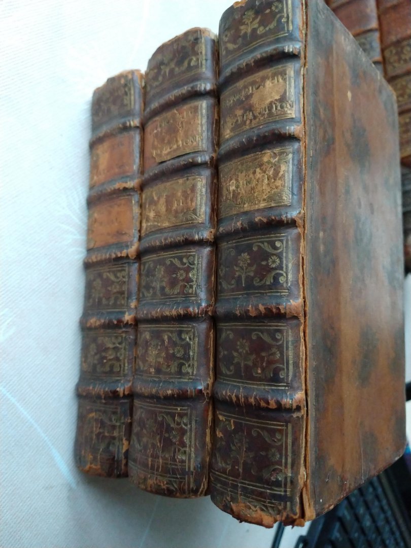 Benedict XIV, (Pope) - Benedicti XIV. Pont. Max. olim prosperi Card. Lambertini; Institutiones Ecclesiasticae, Tomus I, II, III