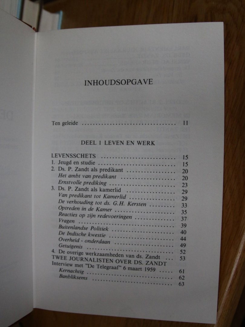 Zandt, Ds. P. - Hoort des Heeren Woord (deel 3)