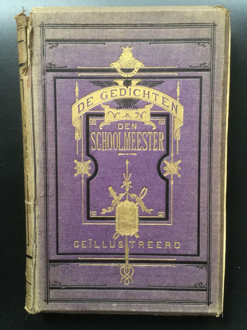 Lennep, Jacob van           met 300 illustraties van Anth. de Vries - De gedichten van den schoolmeester