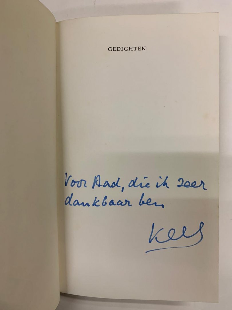 Kees Winkler - Gedichten - GESIGNEERD exemplaar.