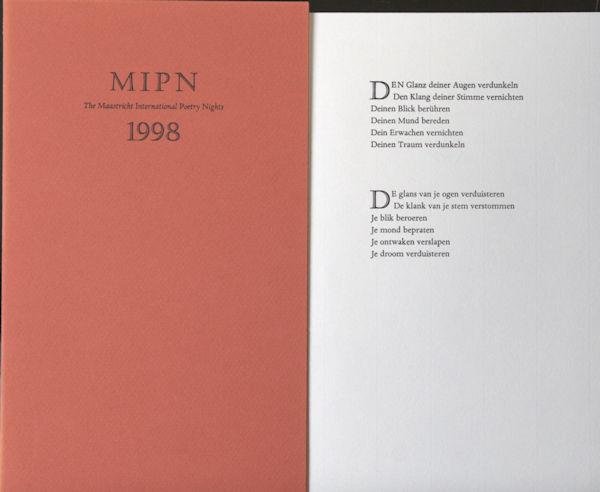 Weinhals, Bruno . - Wachzeit Nacht / Nacht wacht.