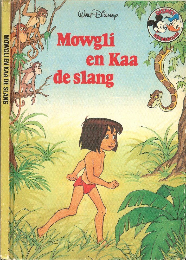 Walt Disney en vertaling door Claudy Pleysier - Mowgli en Kaa de slang