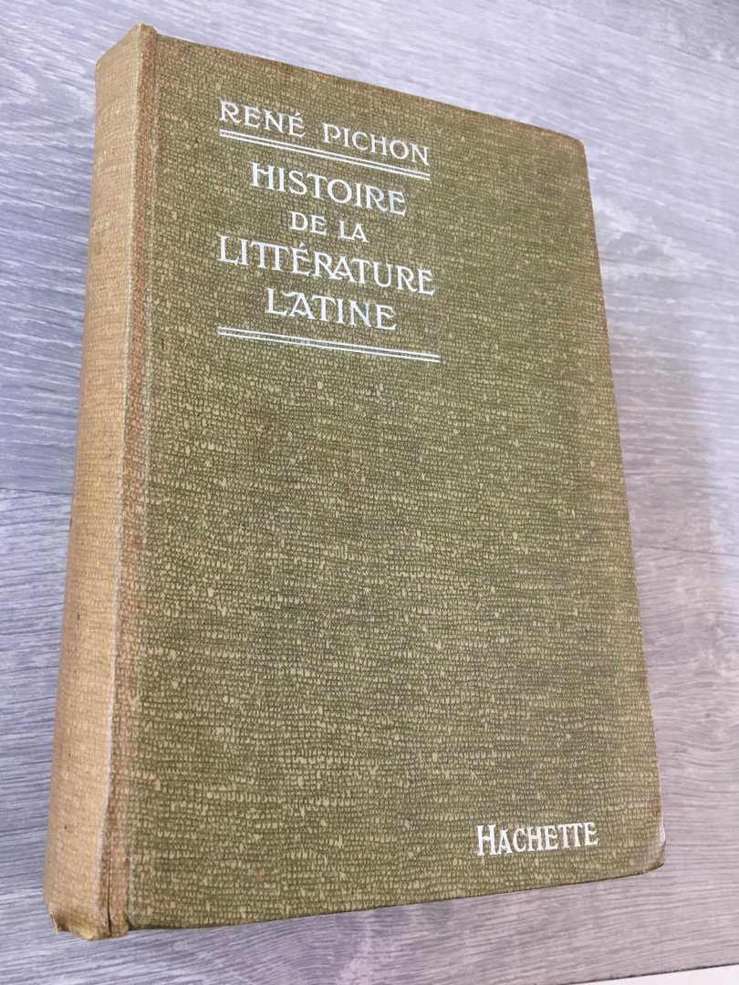 René Pichon - Histoire de la literature latine