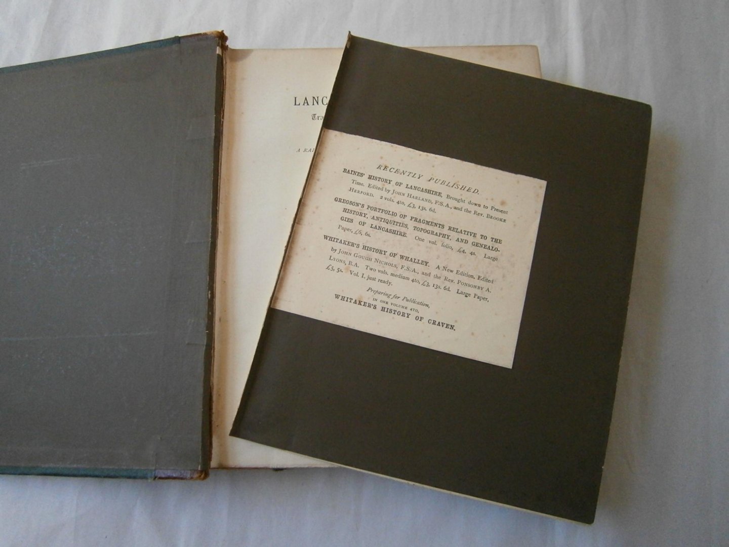 Harland, John - Lancashire legends, Traditions, Pageants and Sports