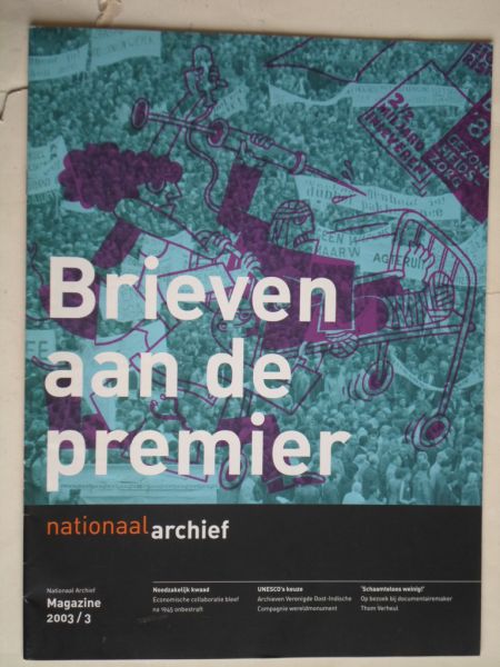  - Brieven aan de premier, Nationaal Archief Magazine