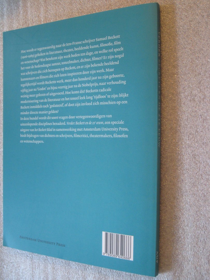 Engelberts, Matthijs / Kosters, Onno (red.) - Verder / Beckett en de 21e eeuw
