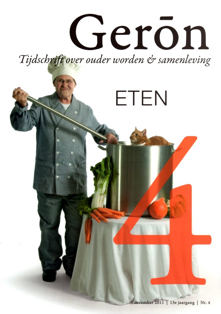 Auteurs, Diverse (zie: Meer info) - Geron 2011 Nr. 4 Tijdschrift over ouder worden. Thema: Eten