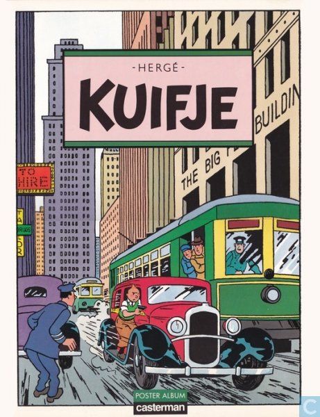 Hergé - Kuifje posteralbum 1