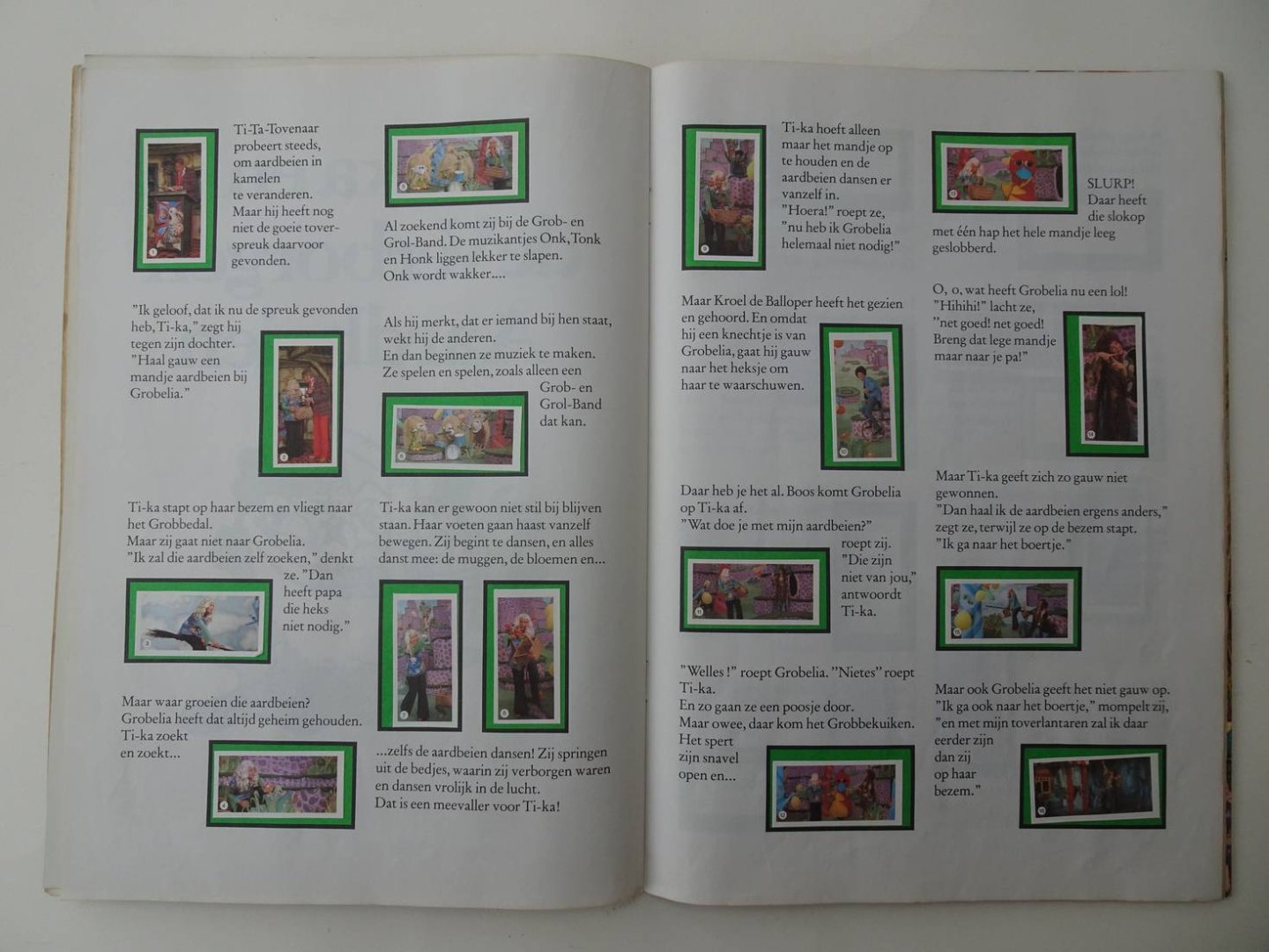 (Hartog van Banda, Lo). - Ti-Ta Tovenaar. Met twee verhalen: 1. Grobelia en het Toverboek. 2. Ti-Ka en de Verborgen Aardbeien.