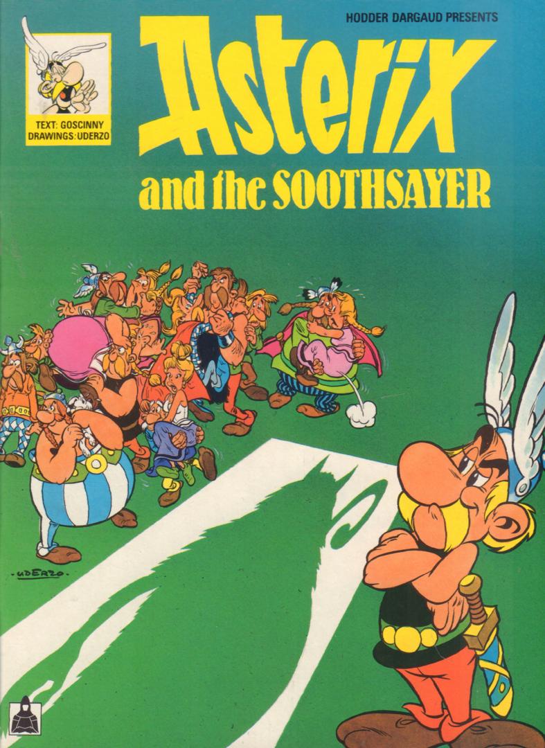 Goscinny / Uderzo - Asterix and the Soothsayer (Pocket Asterix), kleine, geniete softcover (format 15cm x 20,5 cm), translated by Anthea Bell and Derek Hockridge, gave staat