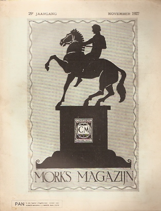 Son, C. van (hoofdred.) - Morks Magazijn - 29e jaargang (november 1927) -- met bijlage van `Zij, Maandblad voor de vrouw`