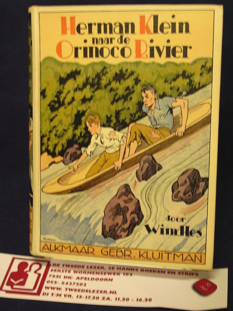 Hes, Wim, tekeningen : Pol Dom - Herman Klein naar de Orinoco-rivier ( Serie A Jongensboeken)