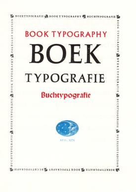 BLAUWE MAANDAG PERS - Book Typography, Boek typografie. Buchtypografie.